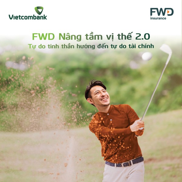 Hình ảnh: Vietcombank phối hợp với FWD ra mắt sản phẩm bảo hiểm liên kết đầu tư mới “FWD Nâng tầm vị thế 2.0” số 1