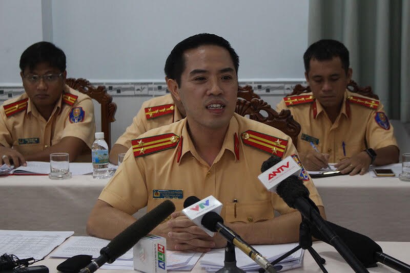 Hình ảnh: Trưởng Phòng CSGT TP. HCM Huỳnh Trung Phong làm Trưởng Công An Quận 6 số 1