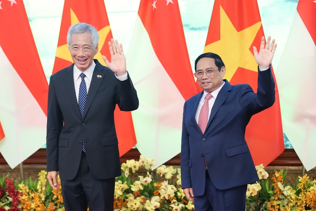 Hình ảnh: Thủ tướng Singapore kết thúc tốt đẹp chuyến thăm chính thức Việt Nam số 1