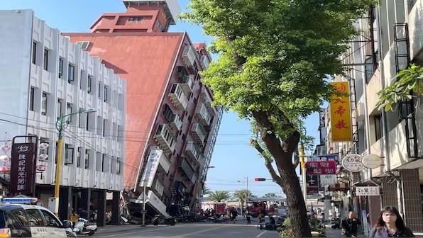 Hình ảnh: Động đất ở Đài Loan (Trung Quốc): Chưa có thông tin về thương vong của người Việt Nam số 1
