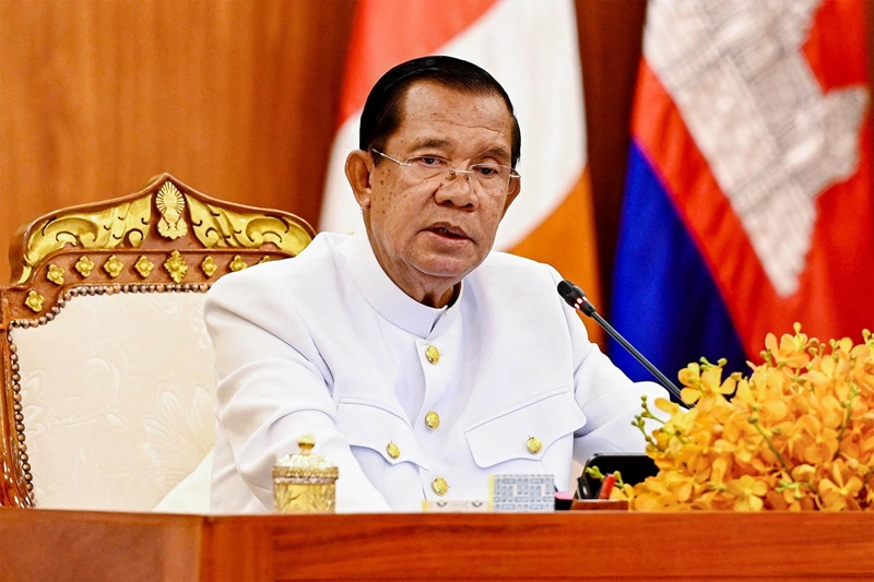 Hình ảnh: Chủ tịch Quốc hội Vương Đình Huệ gửi thư mừng Chủ tịch Thượng viện Campuchia số 1