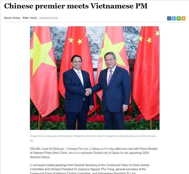 Hình ảnh: Báo chí Trung Quốc đồng loạt đưa tin về chuyến công tác của Thủ tướng Phạm Minh Chính số 2