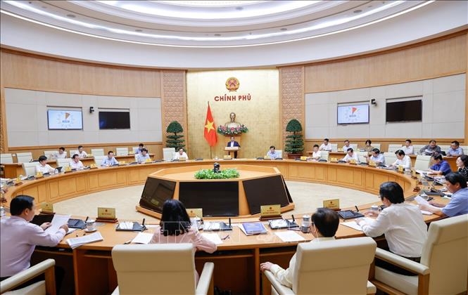 Hình ảnh: Thủ tướng phân công các thành viên Chính phủ giải quyết nhiệm vụ cấp bách số 1