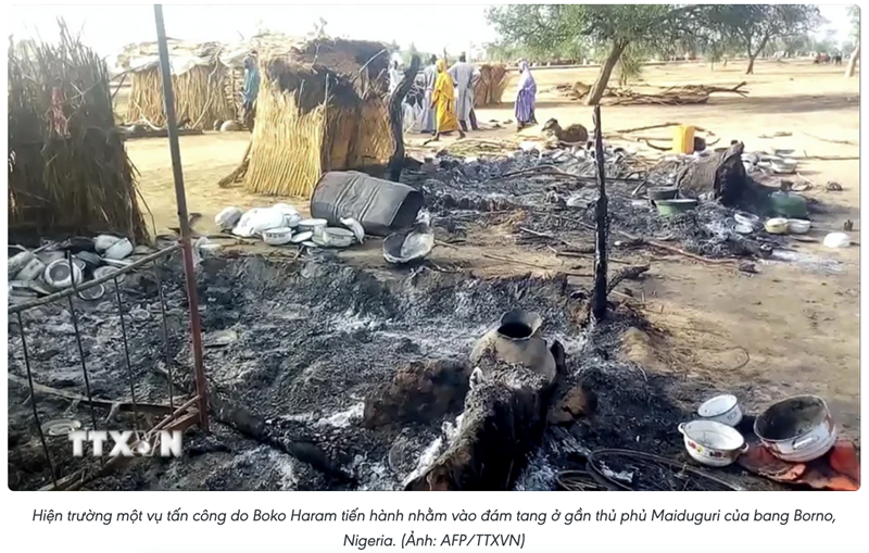 Hình ảnh: Ít nhất 60 người thương vong trong các vụ đánh bom liều chết tại Nigeria số 1