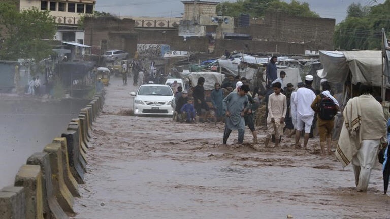 Hình ảnh: Pakistan ban bố tình trạng khẩn cấp vì mưa lớn số 1
