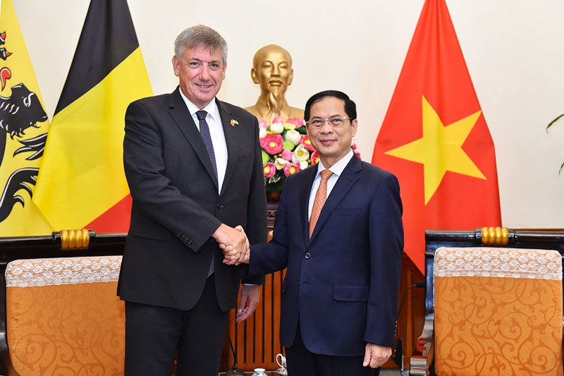 Hình ảnh: Hợp tác kinh tế là trụ cột quan trọng trong quan hệ Việt Nam - Bỉ số 1