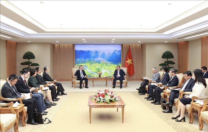 Hình ảnh: Thủ tướng Chính phủ Phạm Minh Chính tiếp Bí thư Tỉnh ủy Hải Nam Thẩm Hiểu Minh số 1