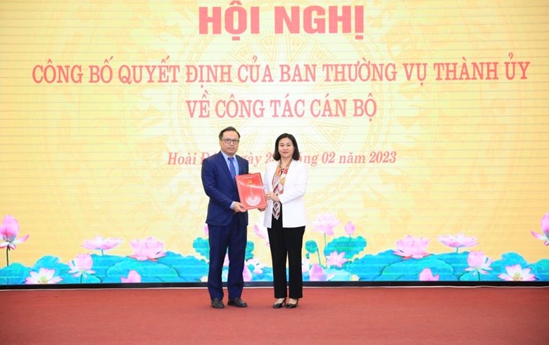 Hình ảnh: Ban Thường vụ Thành ủy Hà Nội điều động 2 cán bộ chủ chốt thành phố số 3