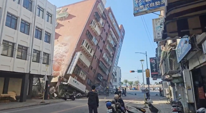 Hình ảnh: Động đất liên tiếp tại Đài Loan (Trung Quốc) số 1