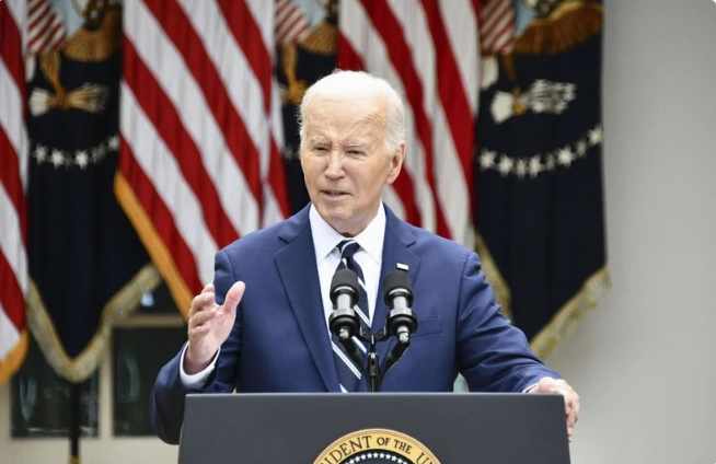 Hình ảnh: Ông Biden tuyên bố rút lui khỏi chiến dịch tranh cử Tổng thống Mỹ 2024 số 1