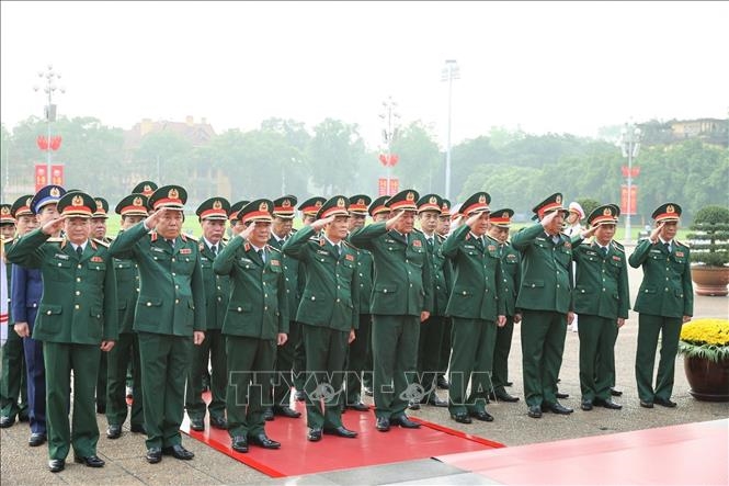 Hình ảnh: Lãnh đạo Đảng, Nhà nước vào Lăng viếng Chủ tịch Hồ Chí Minh số 3