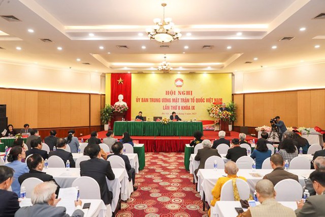 Hình ảnh: Bà Nguyễn Thị Thu Hà giữ chức Phó Chủ tịch - Tổng Thư ký Ủy ban Trung ương MTTQ Việt Nam số 2