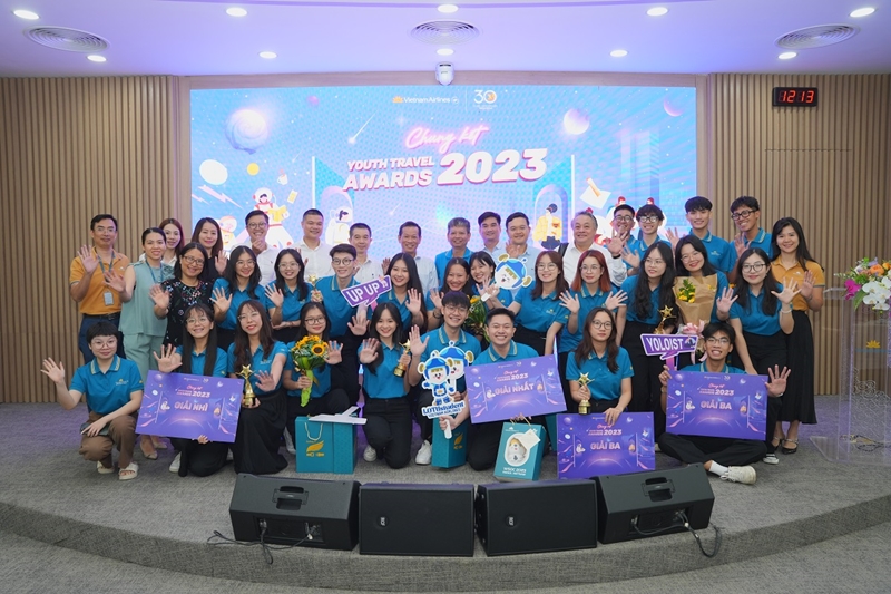 Hình ảnh: Tìm kiếm tài năng trẻ tại cuộc thi Vietnam Airlines Youth Travel Awards 2023 số 1