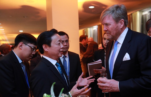 Hình ảnh: Phó Thủ tướng Trần Hồng Hà gặp Nhà vua Hà Lan, Tổng Thư ký LHQ số 1