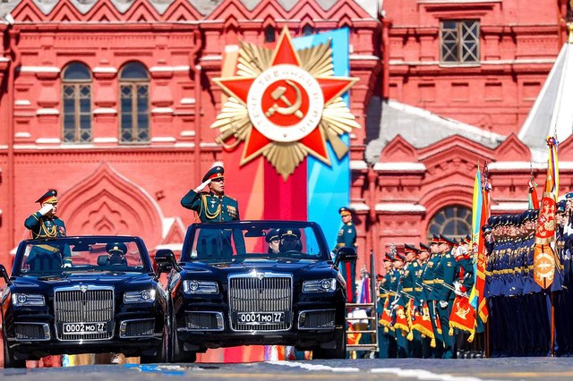 Hình ảnh: Hôm nay, Nga tổ chức lễ duyệt binh kỷ niệm Ngày Chiến thắng phát xít số 1