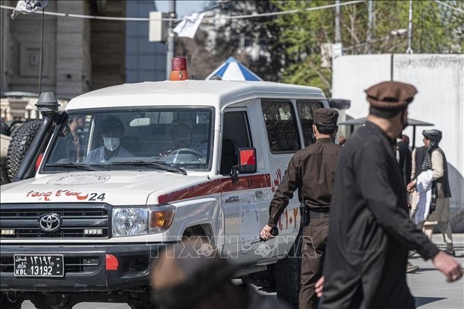 Hình ảnh: Đánh bom liều chết gần trụ sở Bộ Ngoại giao, ít nhất 6 người thiệt mạng số 1