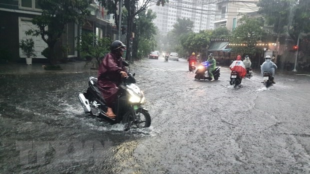 Hình ảnh: Khu vực từ Thanh Hóa, Nghệ An đến Quảng Nam mưa to số 1