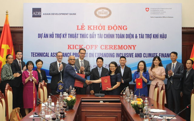 Hình ảnh: ADB, NHNN và Thụy Sĩ hợp tác hỗ trợ ngân hàng số tại Việt Nam số 1
