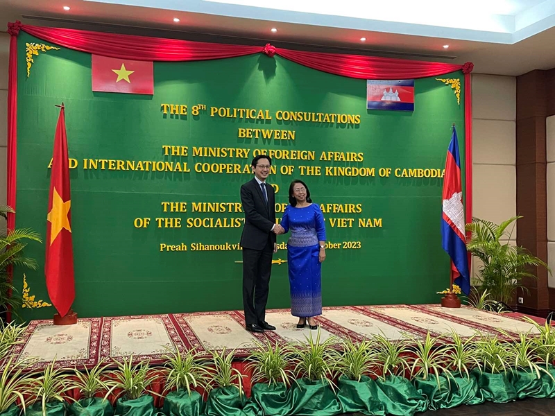 Hình ảnh: Tham khảo Chính trị lần thứ 8 giữa hai Bộ Ngoại giao Việt Nam - Campuchia số 1