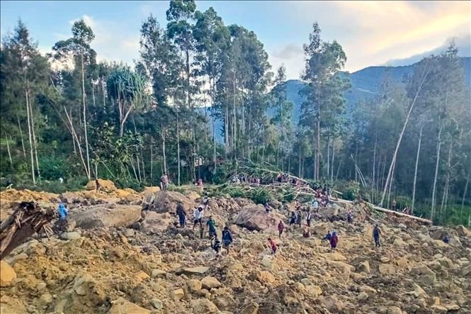 Hình ảnh: Lở đất khiến 100 người thiệt mạng ở Papua New Guinea số 1