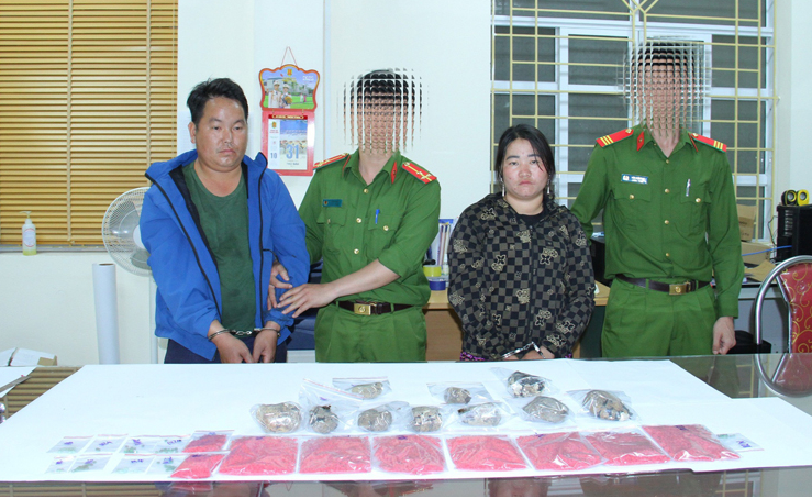 Hình ảnh: Lào Cai: Triệt phá đường dây buôn bán ma túy xuyên quốc gia số 1
