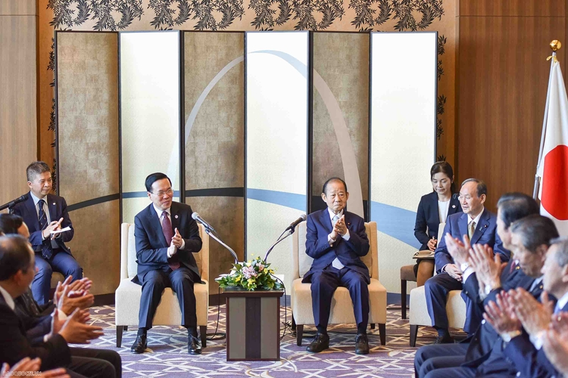 Hình ảnh: Liên minh nghị sỹ hữu nghị Nhật-Việt đóng góp tích cực, hiệu quả cho sự phát triển của quan hệ hai nước số 1