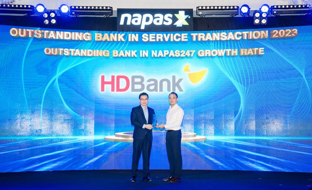 Hình ảnh: HDBank dẫn đầu tốc độ tăng trưởng số lượng giao dịch NAPAS 247 số 1