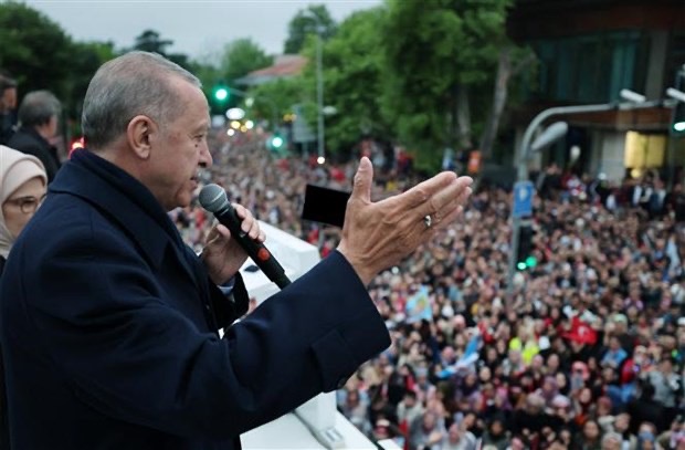 Hình ảnh: Ông Recep Tayyip Erdogan đắc cử Tổng thống Thổ Nhĩ Kỳ số 1