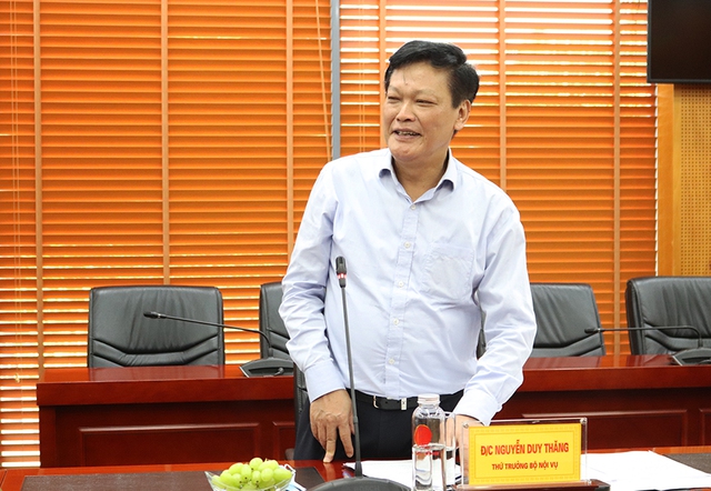 Hình ảnh: Kéo dài thời gian giữ chức vụ Thứ trưởng Bộ Nội vụ đối với ông Nguyễn Duy Thăng số 1