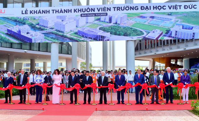 Hình ảnh: Trường Đại học Việt Đức góp phần nâng cao quan hệ hợp tác toàn diện giữa hai nước số 1