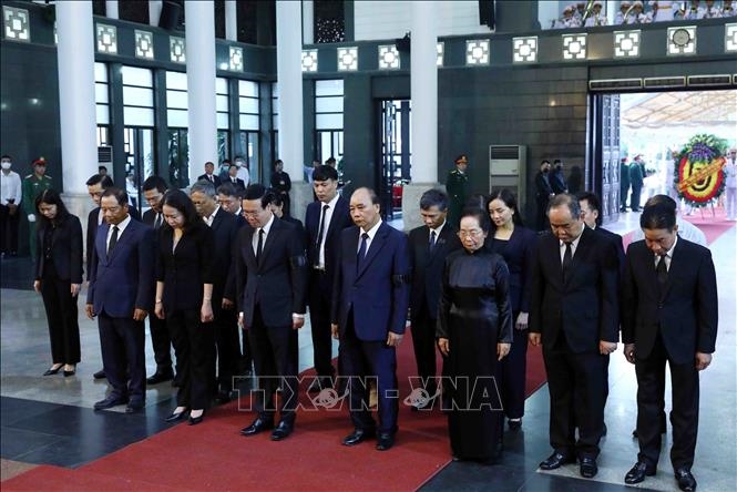 Hình ảnh: Tổ chức trọng thể Lễ tang Nguyên Phó Thủ tướng Chính phủ Vũ Khoan số 3