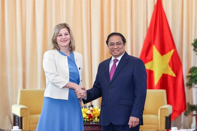 Hình ảnh: Thủ tướng đề nghị Hà Lan tạo thuận lợi cho các mặt hàng thế mạnh của Việt Nam tiếp cận thị trường số 1