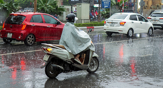 Hình ảnh: Thời tiết ngày 8/7: Bắc Bộ, Tây Nguyên, Nam Bộ có mưa rào và dông số 1