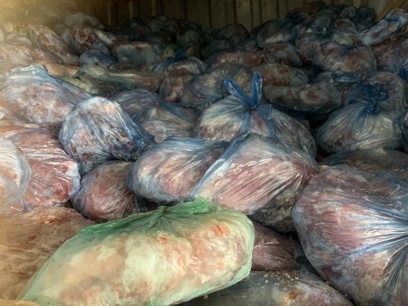 Hình ảnh: Hà Nội: Thu 40 tấn thịt lợn nhiễm bệnh nguy hiểm cất trong kho đông lạnh số 1