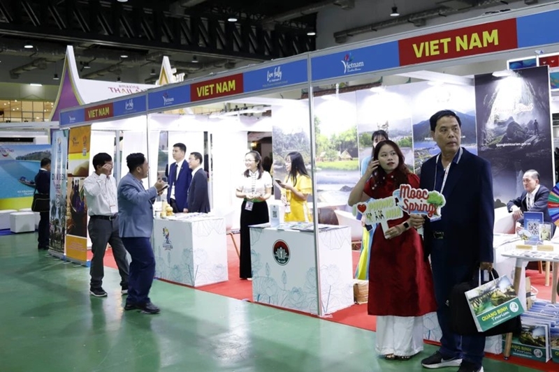 Hình ảnh: Quảng bá du lịch Việt Nam tại Hội chợ du lịch quốc tế số 1