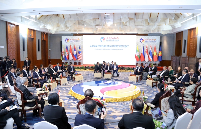 Hình ảnh: Hợp tác ASEAN năm 2024: Bước chuyển quan trọng của tiến trình xây dựng Cộng đồng số 1