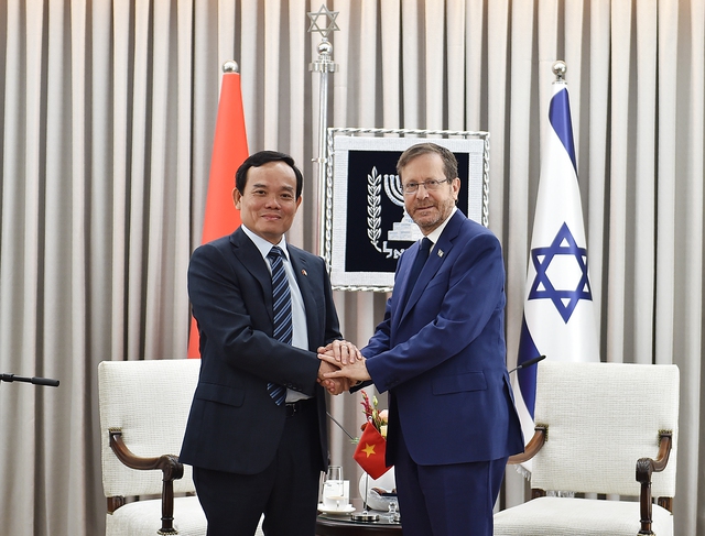 Hình ảnh: Tổng thống Israel đánh giá cao những bước phát triển vượt bậc về kinh tế - xã hội của Việt Nam số 1