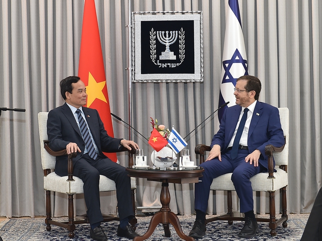 Hình ảnh: Tổng thống Israel đánh giá cao những bước phát triển vượt bậc về kinh tế - xã hội của Việt Nam số 2