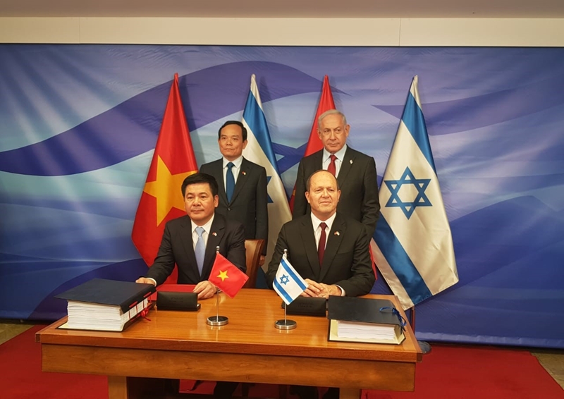 Hình ảnh: Việt Nam và Israel ký kết Hiệp định Thương mại tự do (VIFTA) số 1