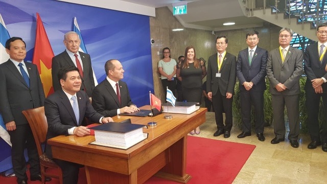 Hình ảnh: Việt Nam và Israel ký kết Hiệp định Thương mại tự do (VIFTA) số 2