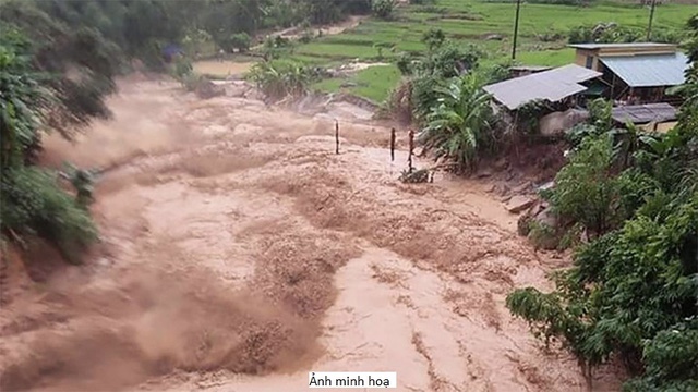 Hình ảnh: Cảnh báo lũ quét, sạt lở đất tại Lâm Đồng, Gia Lai, Bắc Kạn, Yên Bái, Hòa Bình số 1