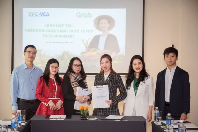 Hình ảnh: Hợp tác đưa nông sản Việt lên chợ công nghệ GrabMart số 1