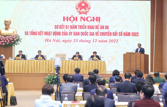 Hình ảnh: Thủ tướng chủ trì Hội nghị của Ủy ban Quốc gia về chuyển đổi số số 2