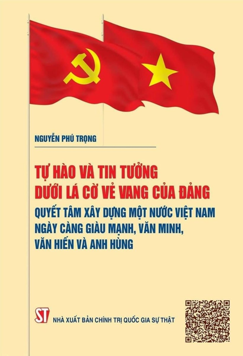 Hình ảnh: Xuất bản sách của Tổng Bí thư Nguyễn Phú Trọng về quyết tâm xây dựng đất nước Việt Nam giàu mạnh số 1