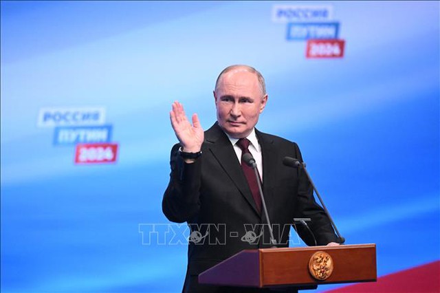 Hình ảnh: Nga: Tổng thống tái đắc cử V. Putin nêu ưu tiên trong nhiệm kỳ mới số 1