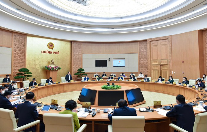 Hình ảnh: Thủ tướng Phạm Minh Chính chủ trì Phiên họp Chính phủ thường kỳ tháng 11/2021 số 2
