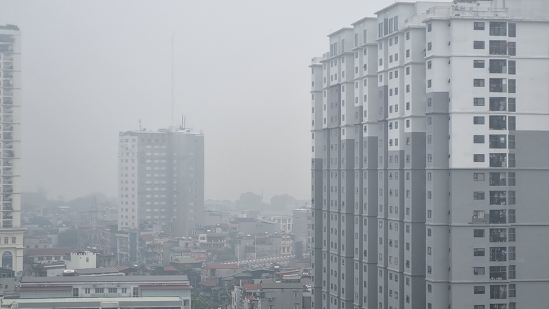 Hình ảnh: Bắc Bộ sáng sớm có sương mù, Trung Bộ xuất hiện nắng nóng số 1
