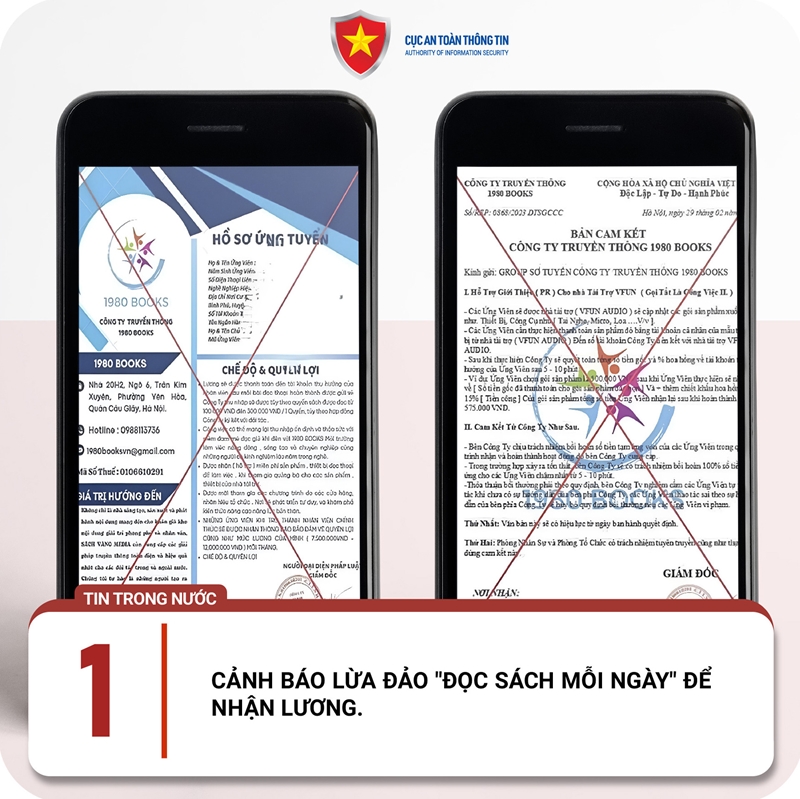 Hình ảnh: Cảnh báo người dùng Việt về lừa đảo trực tuyến qua email số 1