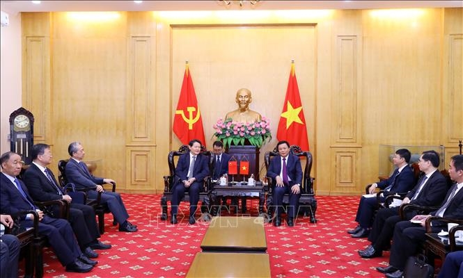 Hình ảnh: Tăng cường chia sẻ kinh nghiệm xây dựng Đảng giữa Việt Nam và Trung Quốc số 1