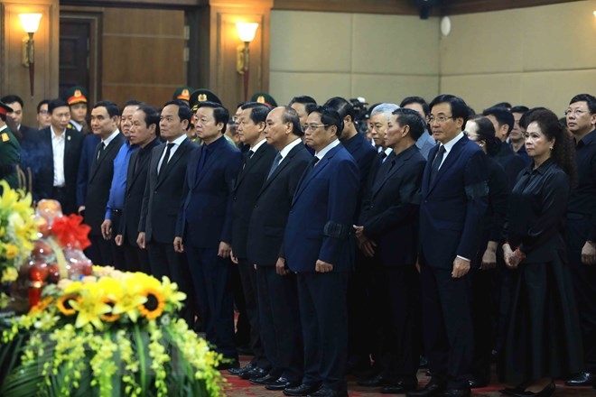 Hình ảnh: Tổ chức trọng thể Lễ truy điệu Phó Thủ tướng Lê Văn Thành số 1